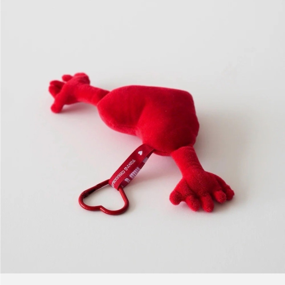 CJ Hendry Tony’s Chocolonely Plush Heart Keychain